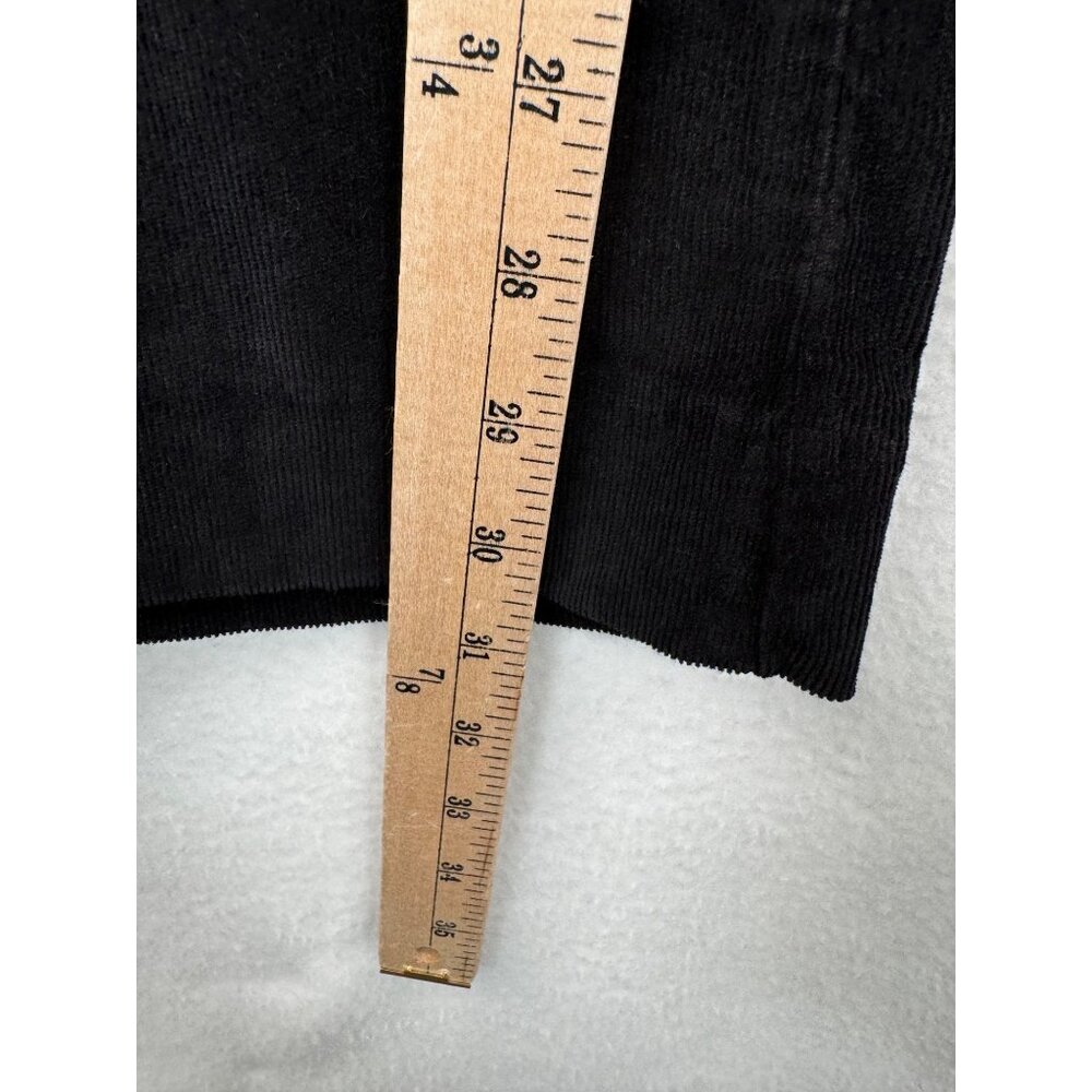BDG High waist flare corduroy pants black retro 90s sz 6 - Picture 6 of 9